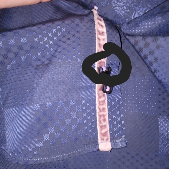 Bertigo Elegant Purple Checkered Dress Shirt - Picture 6 of 6